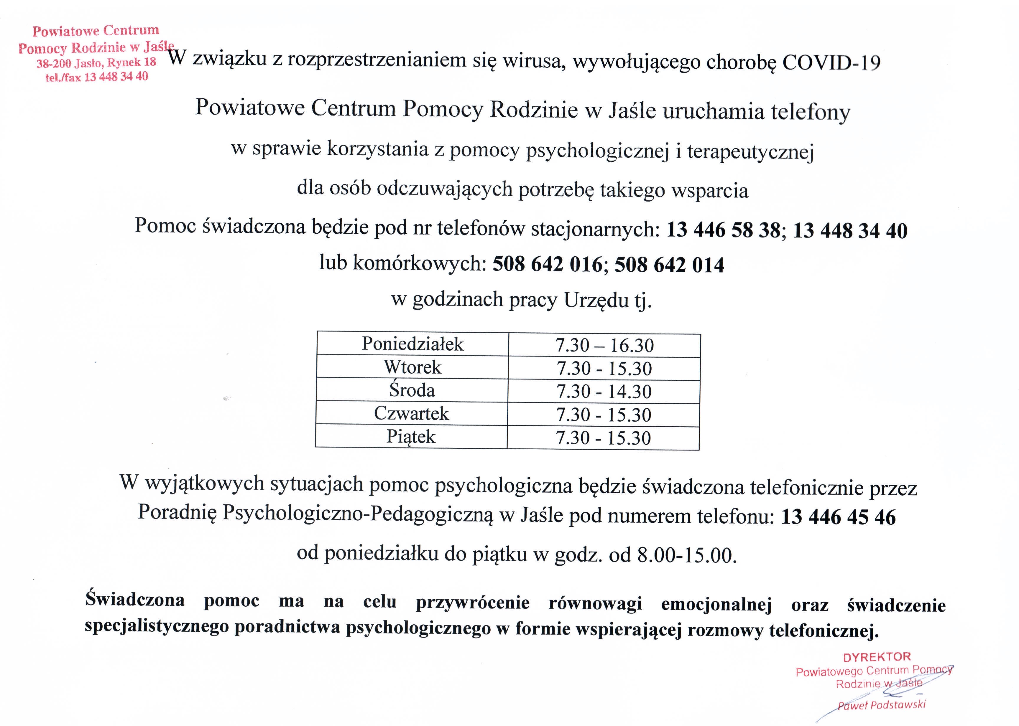 ogloszenie GOPS