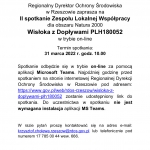 II spotkanie Zespołu Lokalnej Współpracy dla obszaru Natura 2000