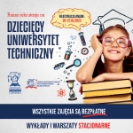 Rusza rekrutacja na Dziecięcy Uniwersytet Techniczny - semestr letni 2023, wszystkie zajęcia są bezpłatne!