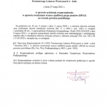 Ogłoszenie Wójta Gminy Skołyszyn dot. wygaszenia ogniska wysoce zjadliwej grypy ptaków (HPAI)