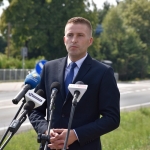 Minister Infrastruktury z wizytą w Gminie Skołyszyn