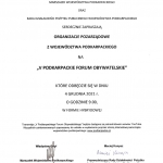 Zaproszenie na V Podkarpackie Forum Obywatelskie
